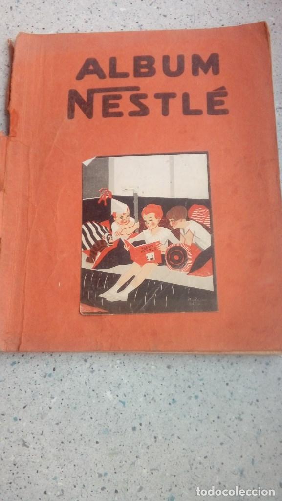 Colecionismo Cadernetas: ALBUM NESTLE DE CROMOS DE CHOCOLATES NESTLE EDITADO POR ESTA SOCIEDAD A&Ntilde;OS 30 LE FALTAN 21 CROMOS
