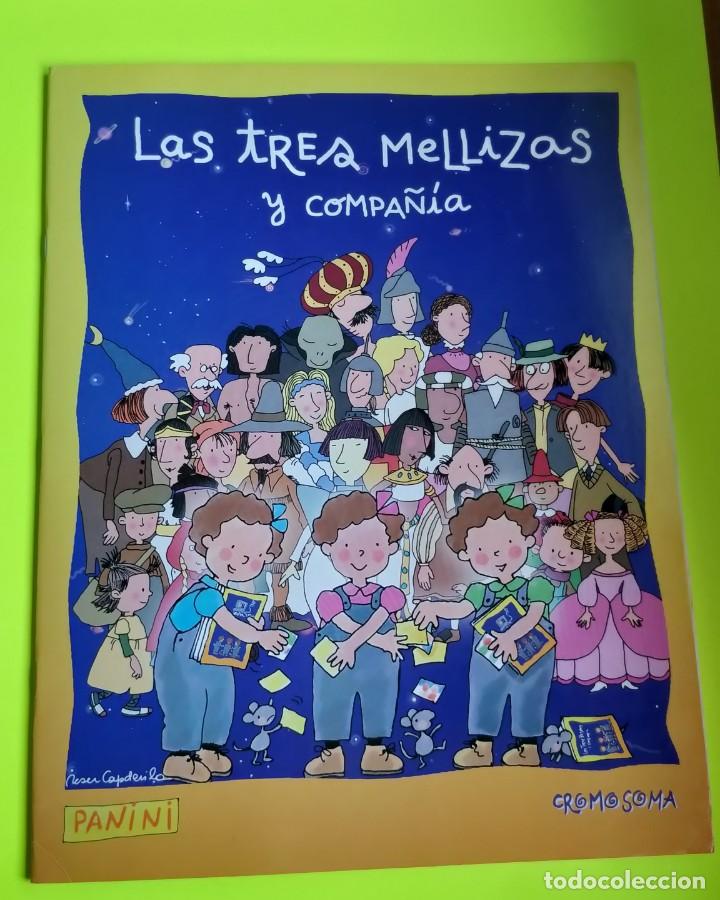 Collectable Incomplete Albums: &Aacute;lbum incompleto de Las tres mellizas y compa&ntilde;&iacute;a de Panini, faltan 36 cromos