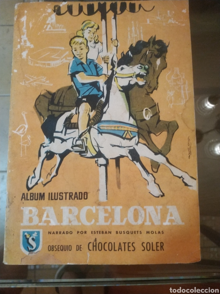 Colecionismo Cadernetas: ALBUM ILUSTRADO BARCELONA. CHOCOLATES SOLER