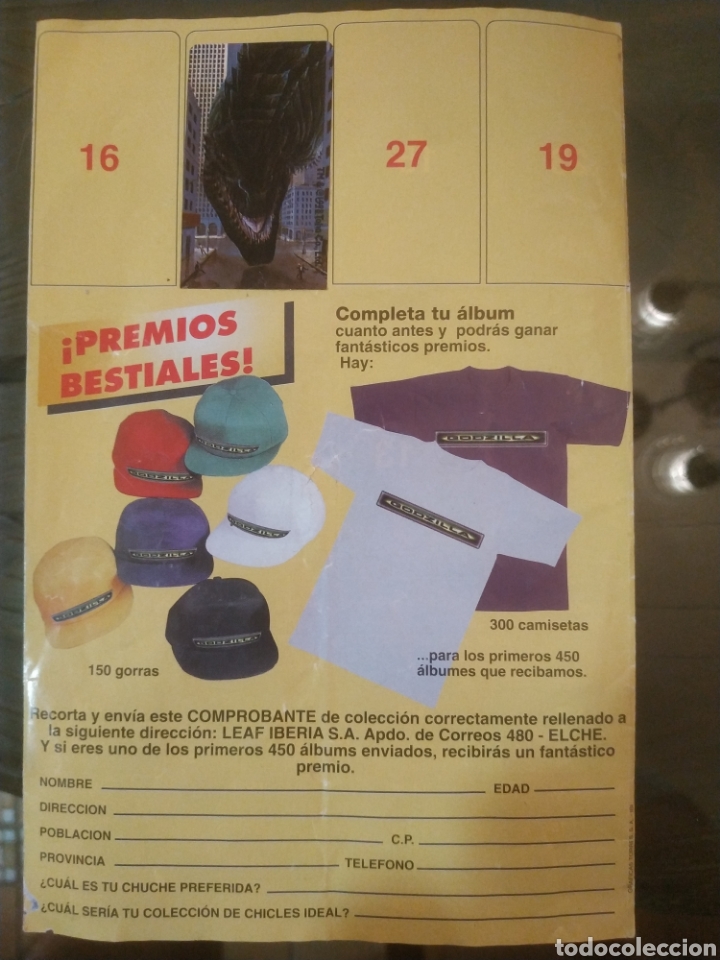 Coleccionismo &aacute;lbumes: GODZILLA. CHCLE - Foto 3