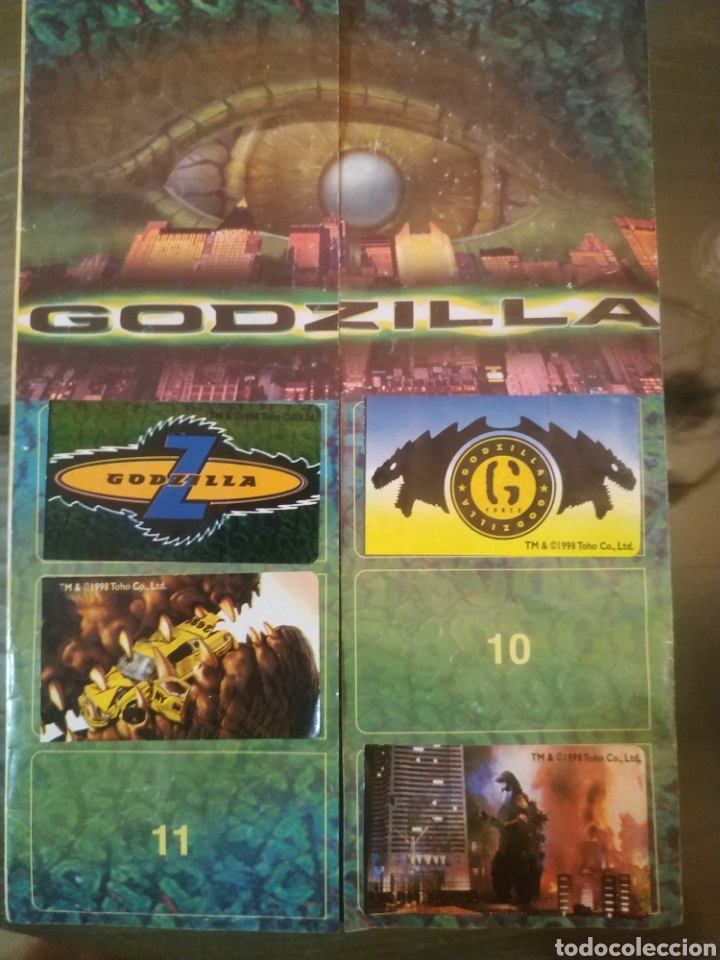 Coleccionismo &Aacute;lbumes: GODZILLA. CHCLE