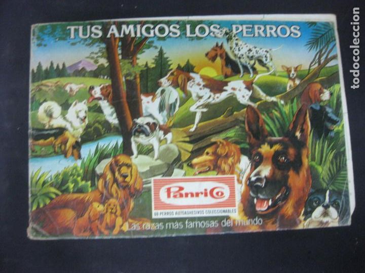 Collectionnisme Albums: TUS AMIGOS LOS PERROS PANRICO. ALBUM INCOMPLETO FALTAN 21 CROMOS.