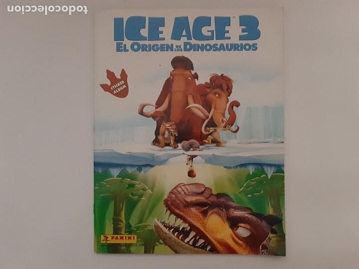 Collectable Incomplete Albums: ALBUM CROMOS PANINI ICE AGE 3 EL ORIGEN DE LOS DINOSAURIOS (A FALTA DE 11 CROMO STICKER)