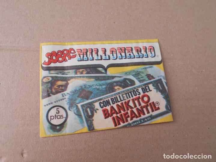 Collectionnisme Albums: sobre de cromos sin abrir de sobre millonario
