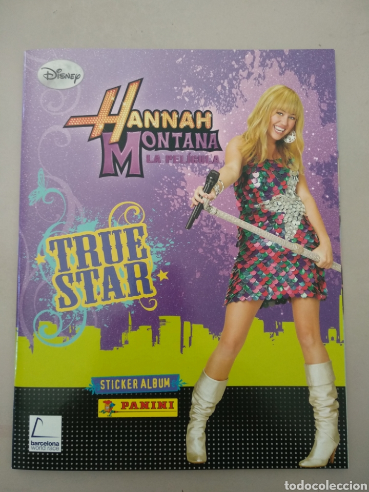 Collectable Incomplete Albums: HANNAH MONTANA STICKER ALBUM DE PANINI