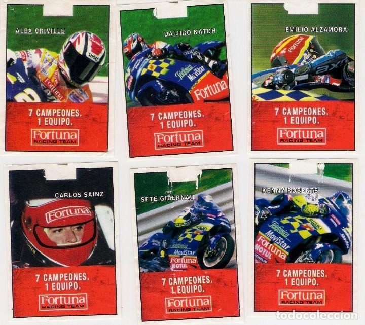 Coleccionismo &Aacute;lbumes: 7 Campeones. 1 Equipo. Cigarrillos Fortuna (Cromos motos y coches)