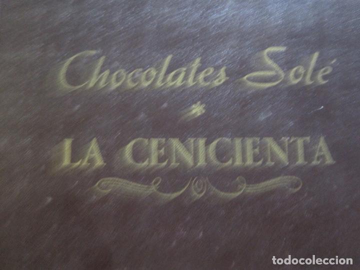 la cenicienta-chocolates sole-album incompleto- - Compra venta en  todocoleccion