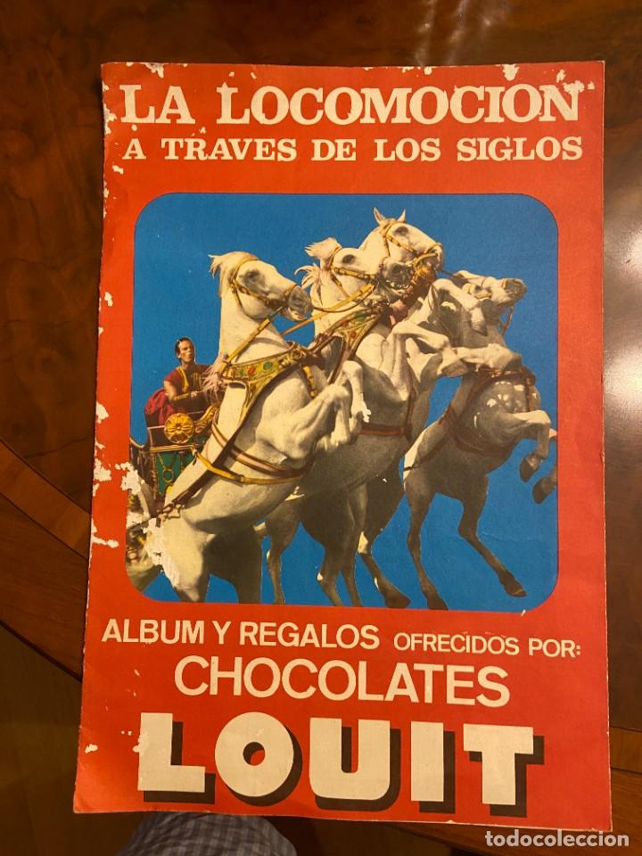 Collectable Incomplete Albums: la locomocion a traves de los siglos vacio sin uso