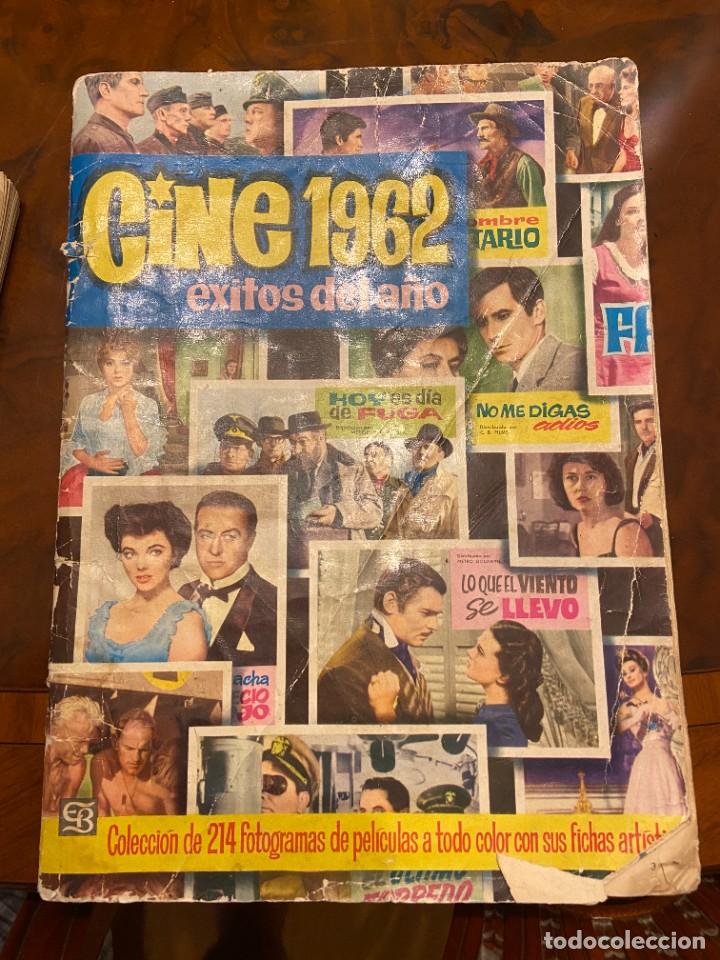 Collectable Incomplete Albums: cine 1962 album con 68 cromos se venden sueltos