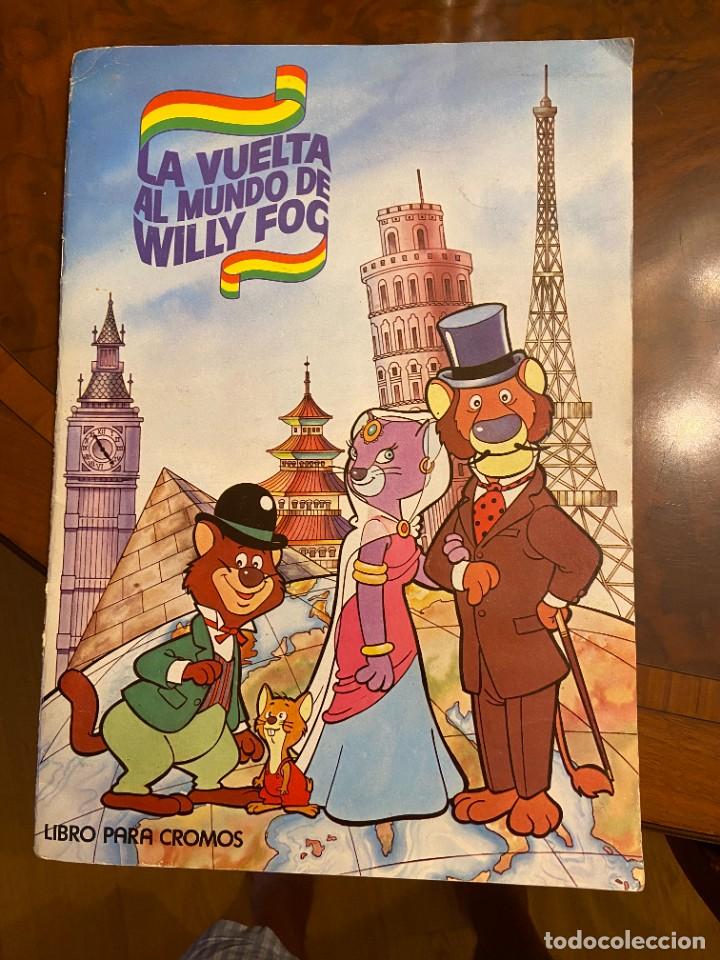 Collectable Incomplete Albums: la vuelta al mundo de wiliy fog faltan 21 cromos muy buen estado