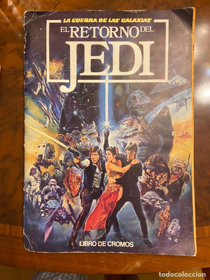 Collectable Incomplete Albums: el retorno del jedi a falta de 8 cromos