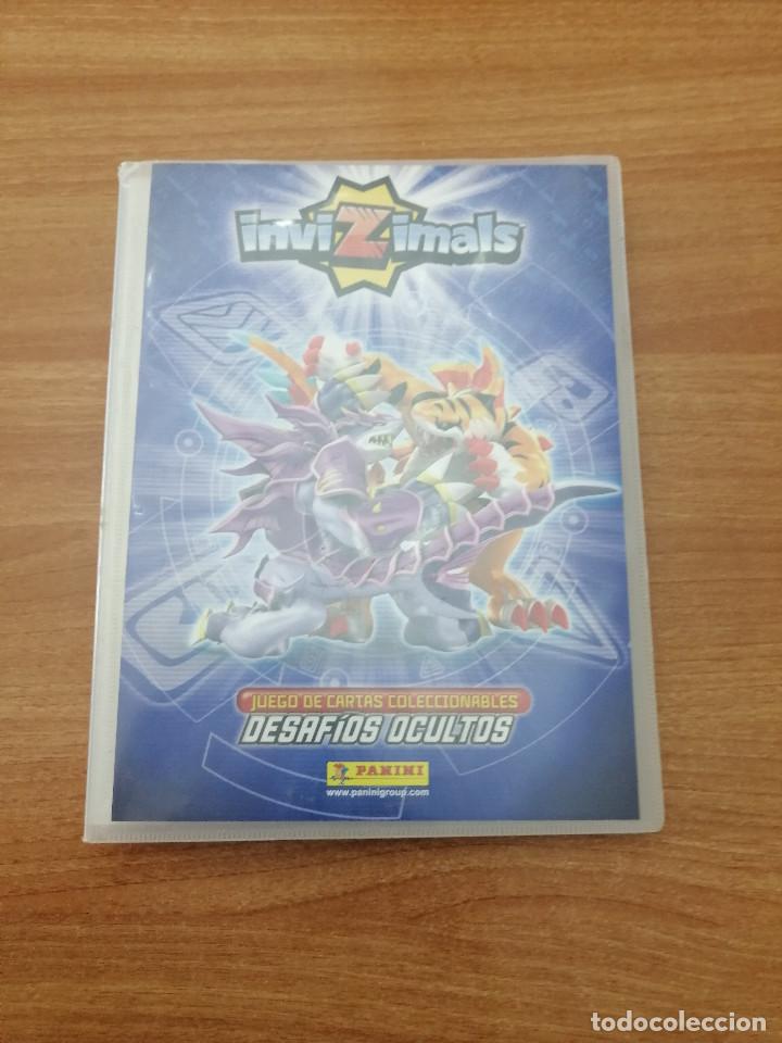Collectable Incomplete Albums: ALBUM INCOMPLETO INVIZIMALS - DESAFIOS OCULTOS DE PANINI CONTIENE 124 CROMO