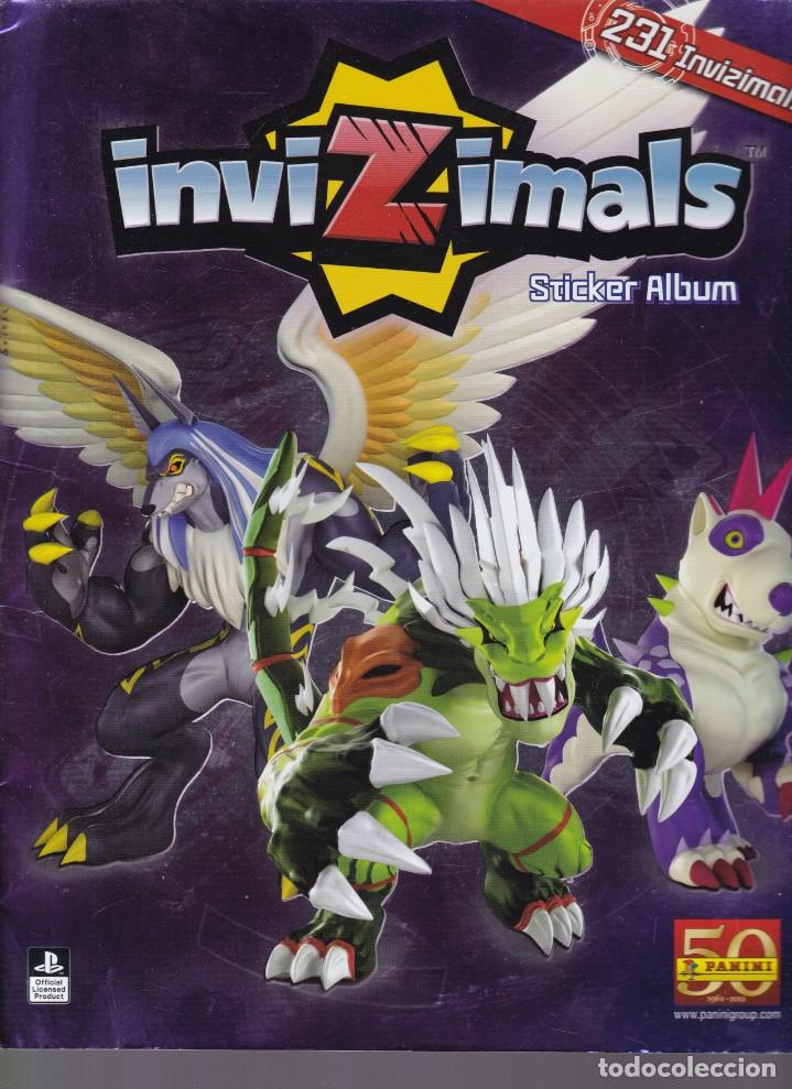 Coleccionismo &aacute;lbumes: INVIZIMALS - PANINI 2011 / INCOMPLETO - Foto 1