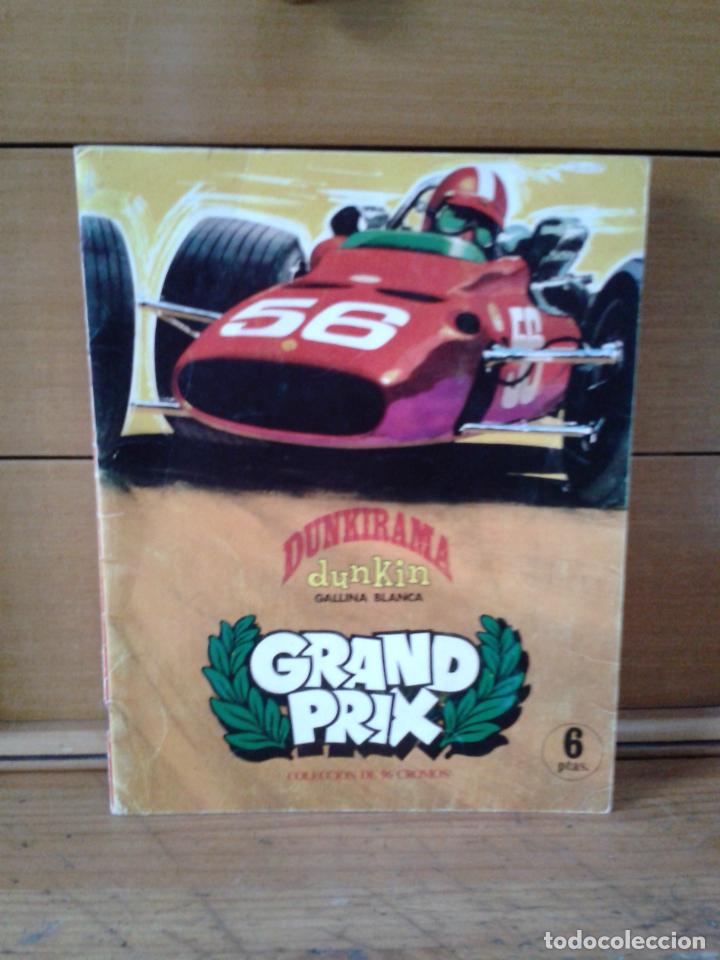 Coleccionismo &Aacute;lbumes: Album Gran Prix DUNKIRAMA DUNKIN Gallina Blanca a&ntilde;o 1968. casi completo. Solo faltan nueve.