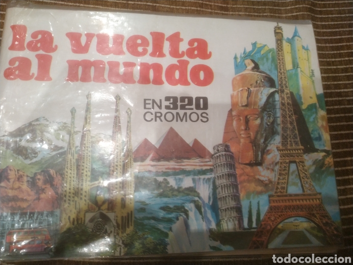 Coleccionismo &Aacute;lbumes: LA VUELTA AL MUNDO EN 320 CROMOS. Faltan 5