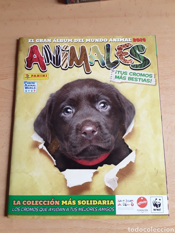 Collectionnisme Albums: ALBUM DE CROMOS /ANIMALES 2014 / CON 55 CROMOS PEGADOS.