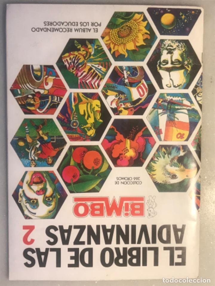 Coleccionismo &Aacute;lbumes: &Aacute;lbum de cromos vac&iacute;o Libro de las Adivinanzas 2. Bimbo