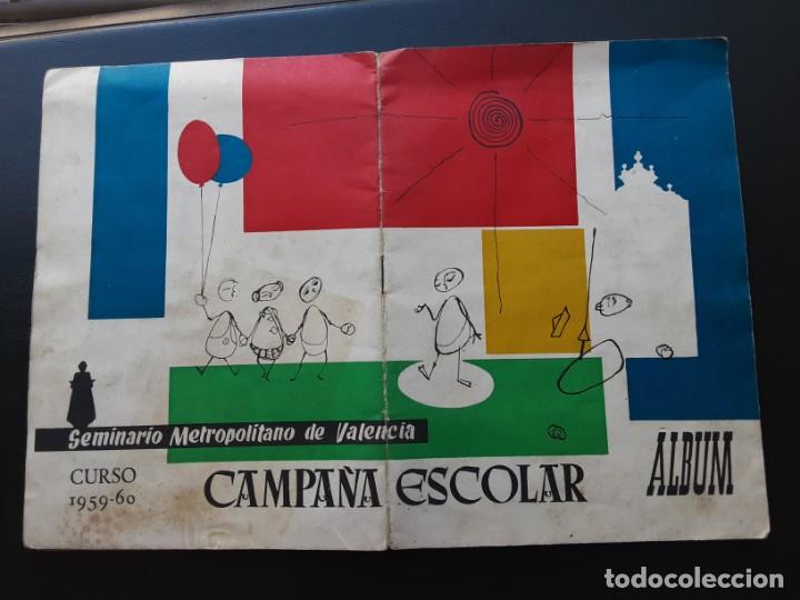 Collectionnisme Albums: ALBUM CAMPA&Ntilde;A ESCOLAR, CURSO 1959-60 SEMINARIO METROPOLITANO DE VALENCIA, A FALTA DE UNO