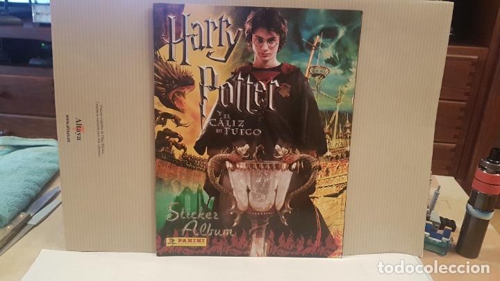 Coleccionismo &Aacute;lbumes: antiguo album harry potter y el caliz de fuego vacio perfecto estado de panini ver fotos