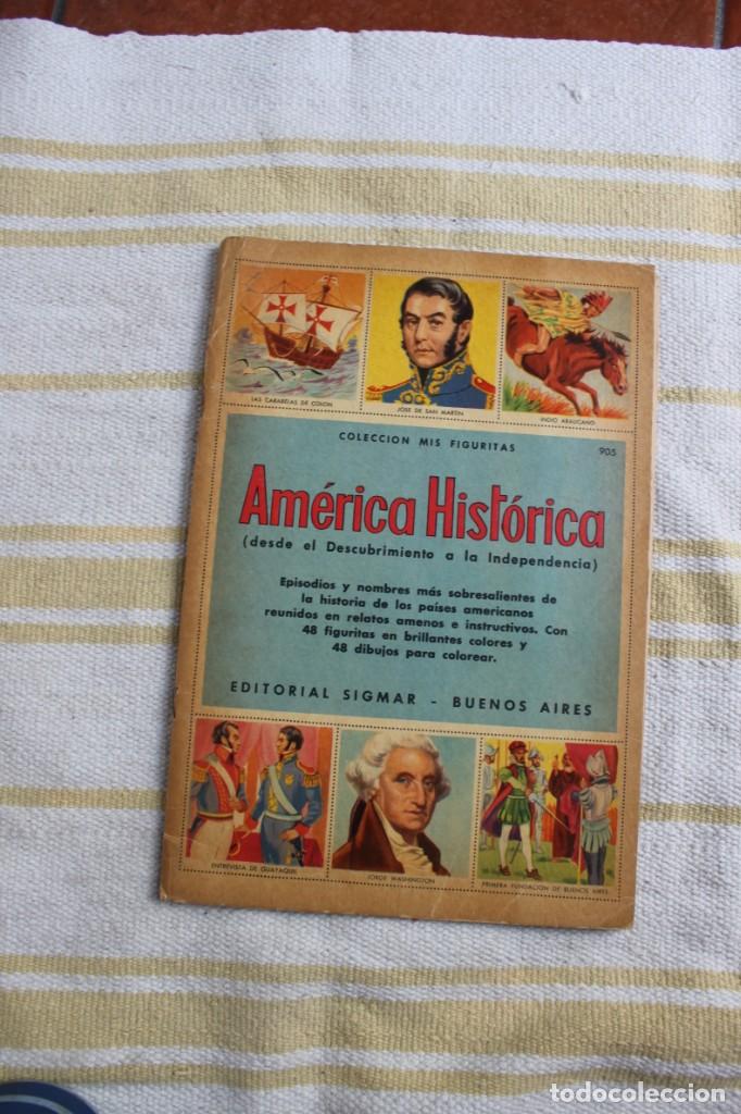 Collectionnisme Albums: COLECCION MIS FIGURITAS : AMERICA HISTORICA; EDITORIAL SIGMAR