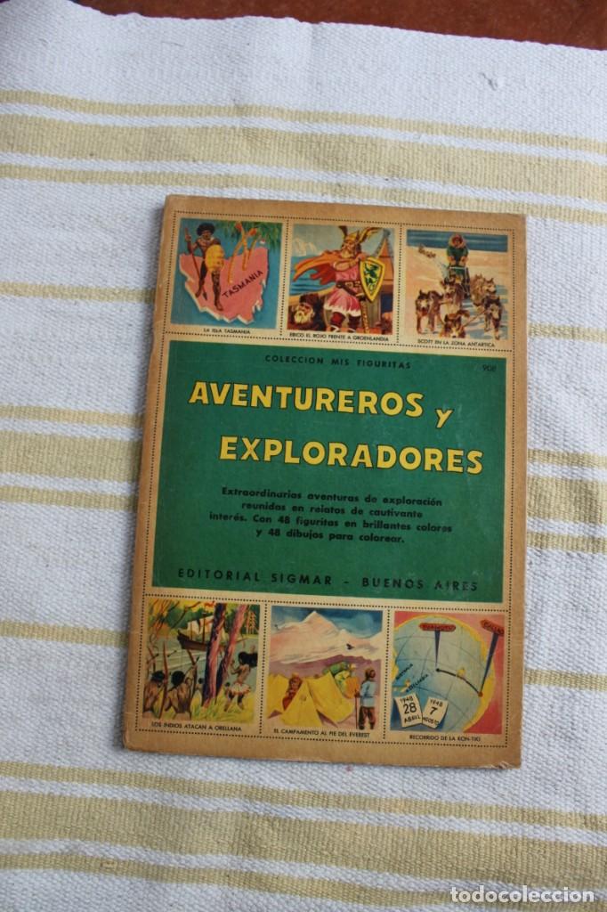 Collectionnisme Albums: COLECCION MIS FIGURITAS : AVENTUREROS Y EXPLORADORES; EDITORIAL SIGMAR