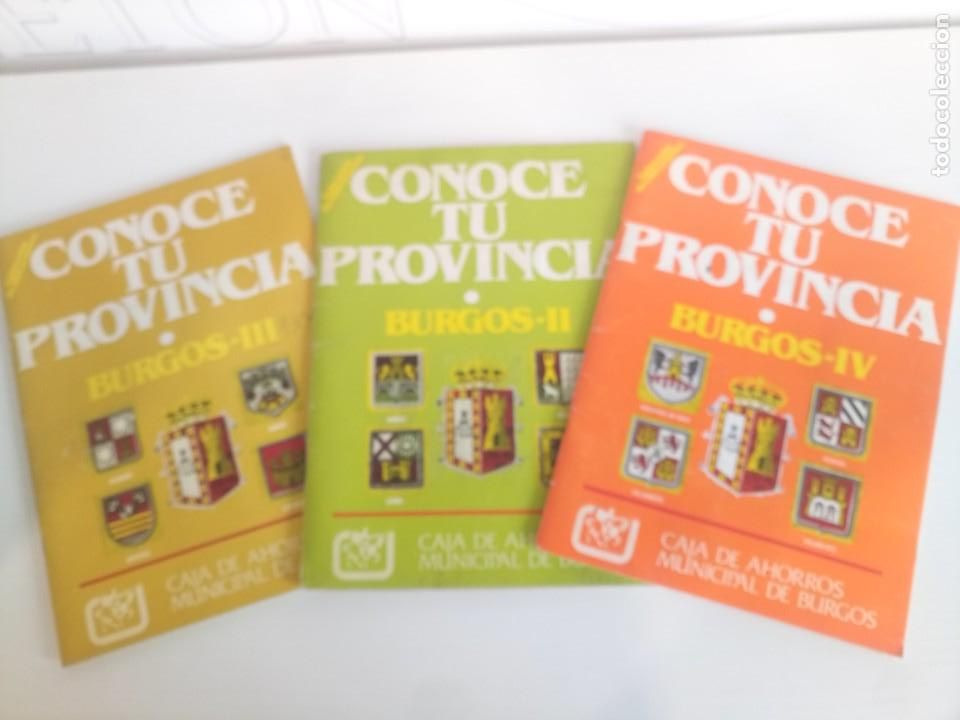 Collectionnisme Albums: Lote albunes cromos Burgos incompletos