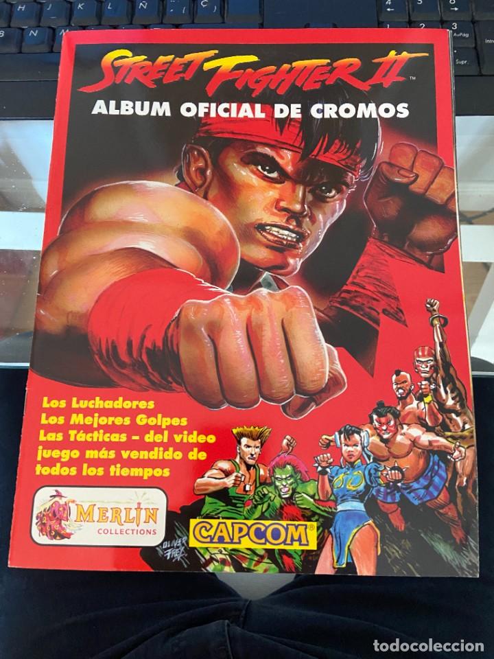 Collectionnisme Albums: STEET FIGHTER II FALTAN 41 CROMOS SE ESTUDIARIA VENDER SUELTOS SI NO SE VENDE BUEN ESTADO