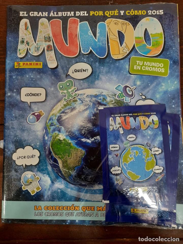 Coleccionismo &Aacute;lbumes: ALBUM MUNDO 2015 - PANINI - CONTIENE 4 SOBRES DE CROMOS (PRECINTADO)