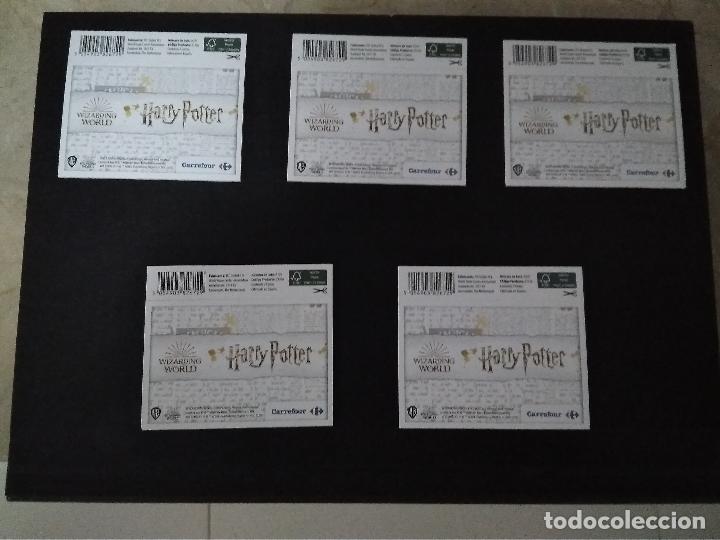 Collectionnisme Albums: Harry Potter 6 sobres cromos Carrefour nuevos sin abrir a estrenar