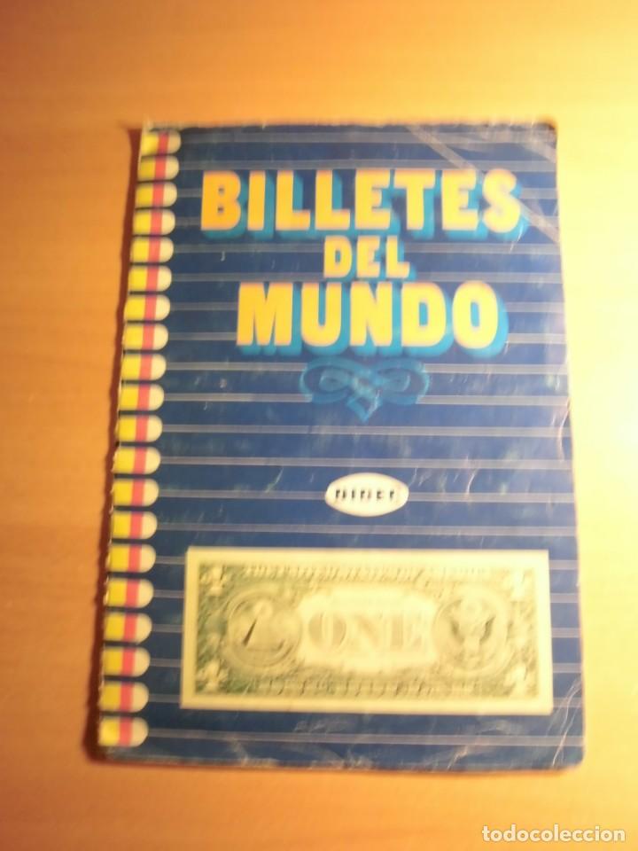 Colecionismo Cadernetas: CROMOS BILLETES DEL MUNDO PIDE TUS FALTAS CROMOS RECUPERADOS.