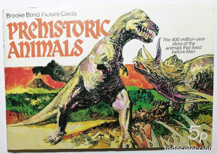 Collectionnisme Albums: BROOK BOND PICTURE CARDS. PREHISTORIC ANIMALS.
