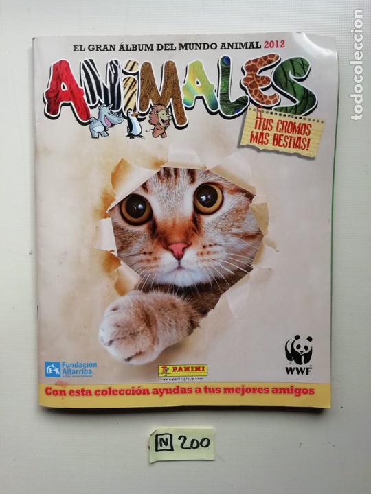 Coleccionismo &aacute;lbumes: ALBUM ANIMALES - Foto 1