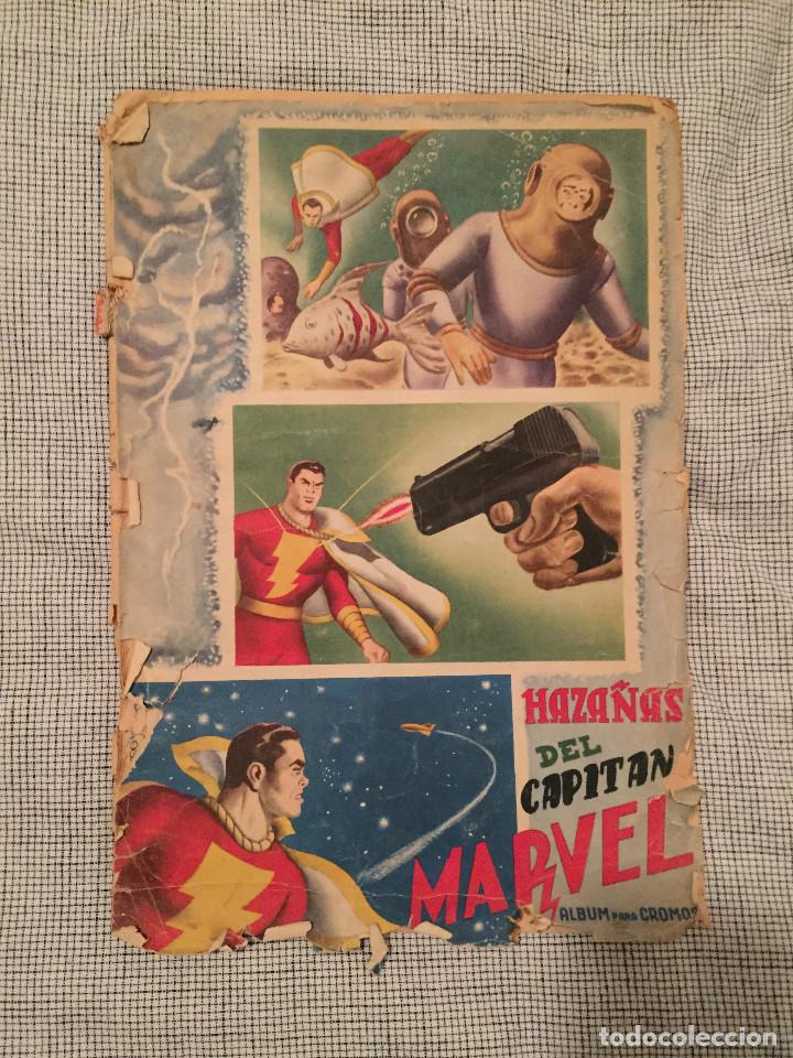 Collectionnisme Albums: Album 'Haza&ntilde;as del Capit&aacute;n Marvel' solo faltan 4 cromos de 140 , &rdquo;castigado&rdquo; pero mejor ver fotos