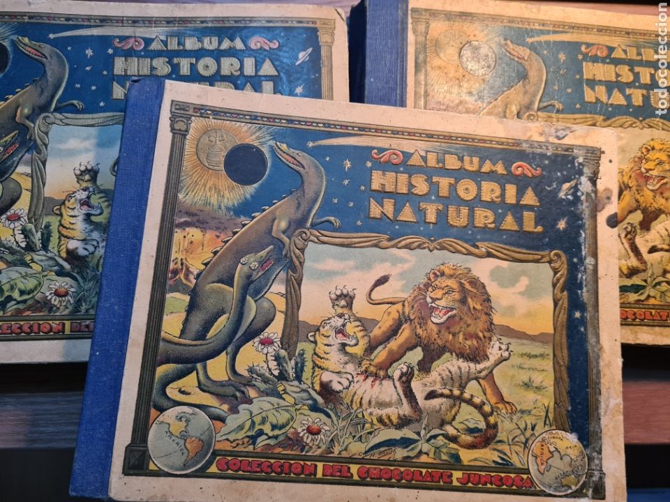 Collectionnisme Albums: HISTORIA NATURAL. CHOC JUNCOSA. LOTE DE 3 ALBUMES