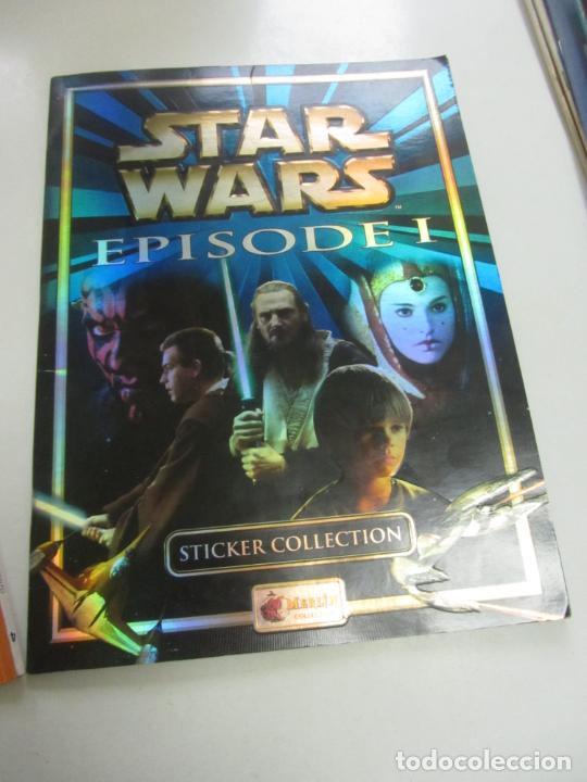 Collectionnisme Albums: ALBUM STAR WARS EPISODE 1 . INCOMPLETO con 114 cromos de 245 MERLIN COLLECTIONS arx11