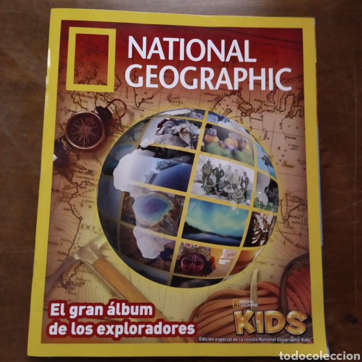 Colecionismo Cadernetas: album national geographic.nuevo a estrenar.cromos de la promoci&oacute;n
