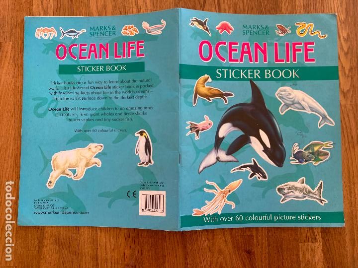 Collectionnisme Albums: &iexcl;LIQUIDACION! PEDIDO MINIMO 5 EUROS - ALBUM CROMOS INCOMPLETO / OCEAN LIFE - STICKER BOOK - GCH1