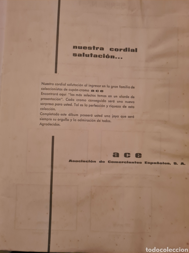 Coleccionismo &aacute;lbumes: ACE. VACIO - Foto 3