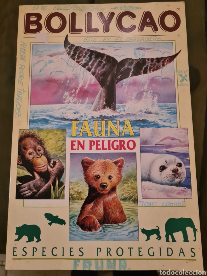 Colecionismo Cadernetas: FAUNA EN PELIGRO. BOLLYCAO