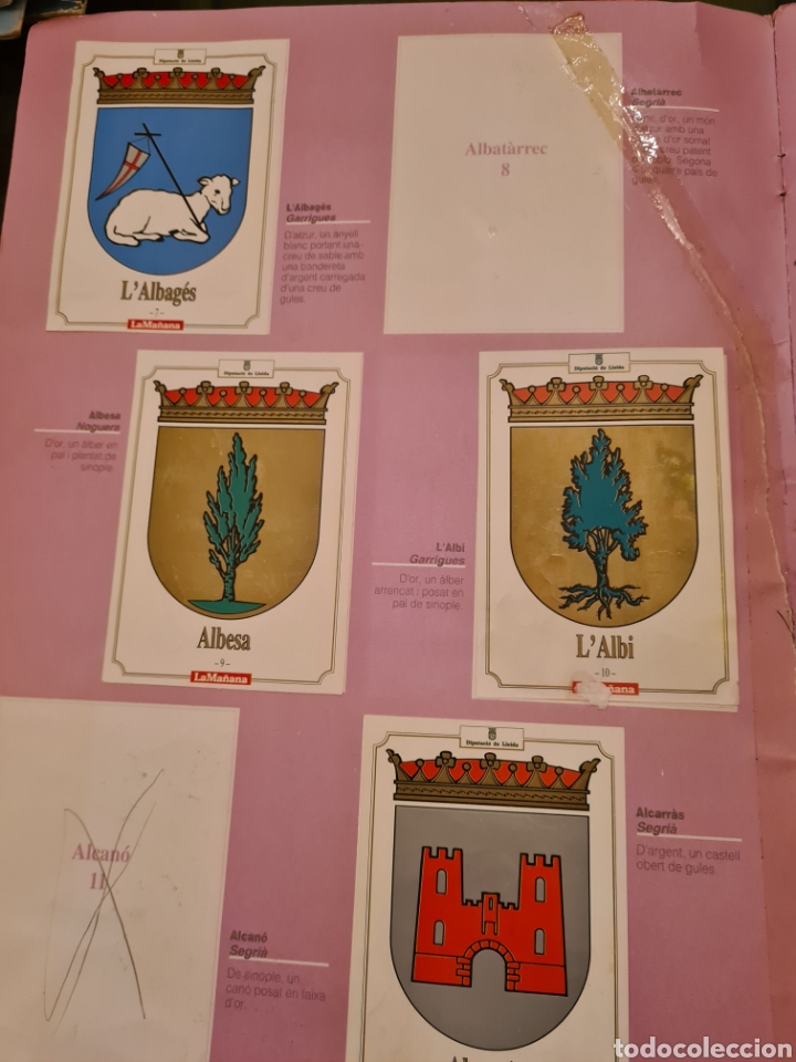 Coleccionismo &aacute;lbumes: ESCUTS HERALDICS DELS POBLES DE LLEIDA - Foto 3