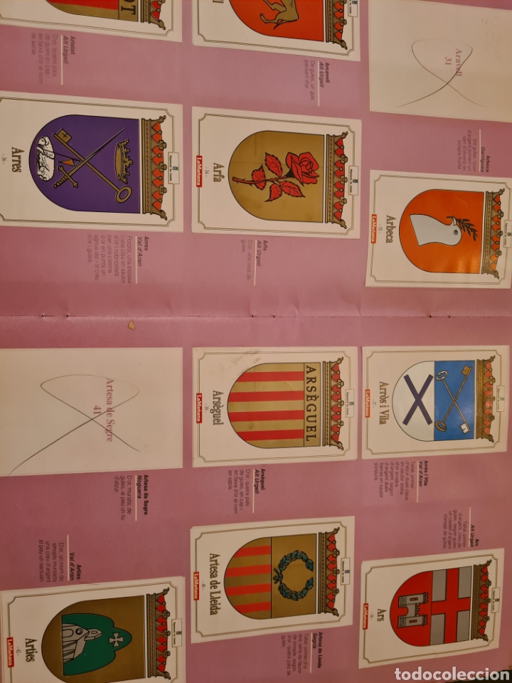 Coleccionismo &aacute;lbumes: ESCUTS HERALDICS DELS POBLES DE LLEIDA - Foto 5