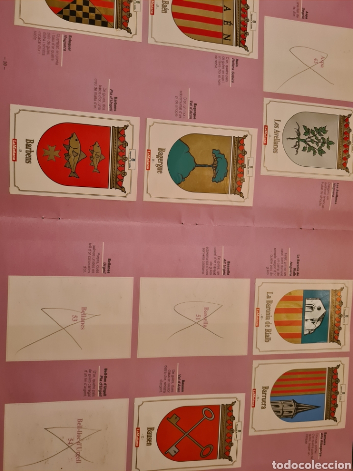 Coleccionismo &aacute;lbumes: ESCUTS HERALDICS DELS POBLES DE LLEIDA - Foto 6
