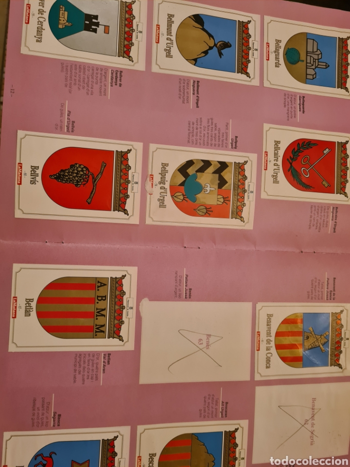 Coleccionismo &aacute;lbumes: ESCUTS HERALDICS DELS POBLES DE LLEIDA - Foto 7