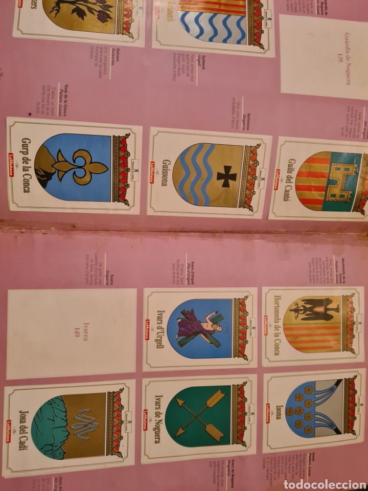 Coleccionismo &aacute;lbumes: ESCUTS HERALDICS DELS POBLES DE LLEIDA - Foto 10