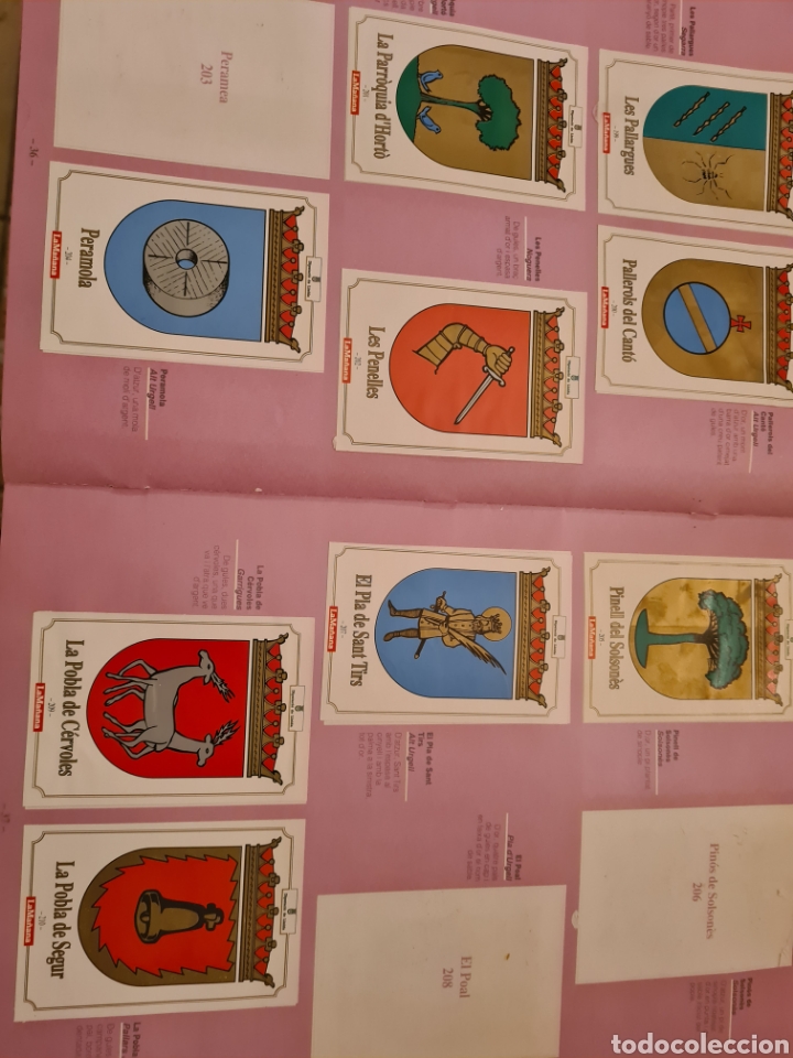 Coleccionismo &aacute;lbumes: ESCUTS HERALDICS DELS POBLES DE LLEIDA - Foto 15