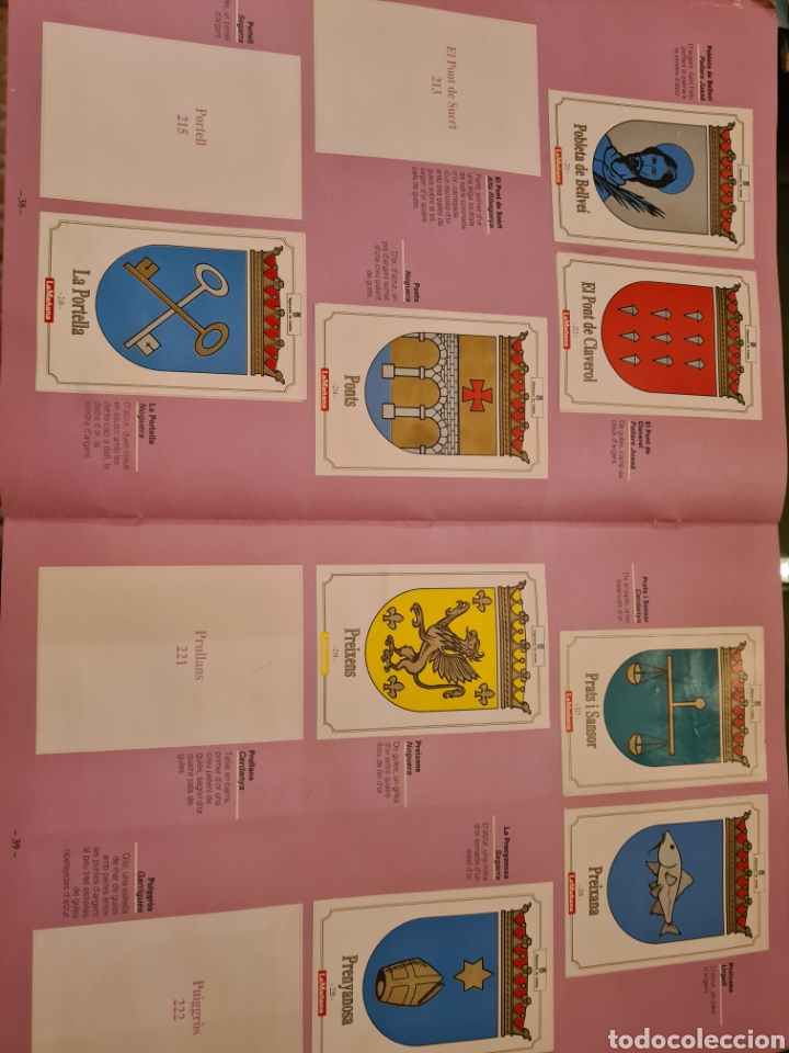 Coleccionismo &aacute;lbumes: ESCUTS HERALDICS DELS POBLES DE LLEIDA - Foto 16