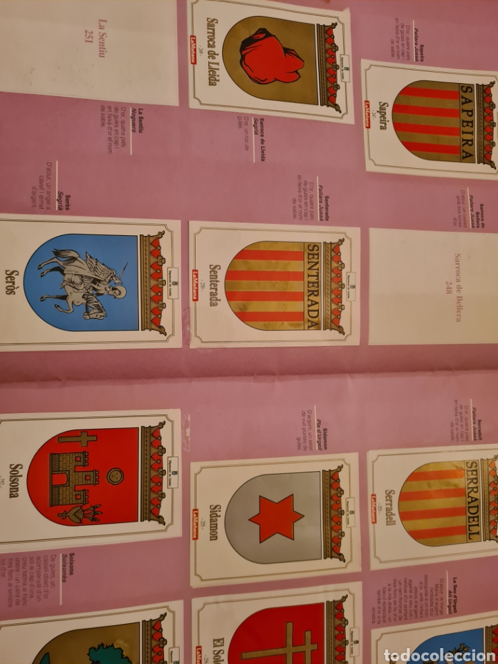 Coleccionismo &aacute;lbumes: ESCUTS HERALDICS DELS POBLES DE LLEIDA - Foto 19