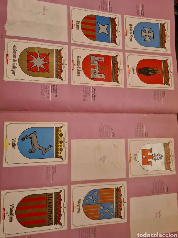 Coleccionismo &aacute;lbumes: ESCUTS HERALDICS DELS POBLES DE LLEIDA - Foto 23