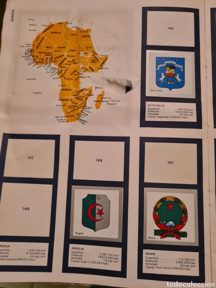 Coleccionismo &aacute;lbumes: BANDERAS Y ESCUDOS - Foto 9