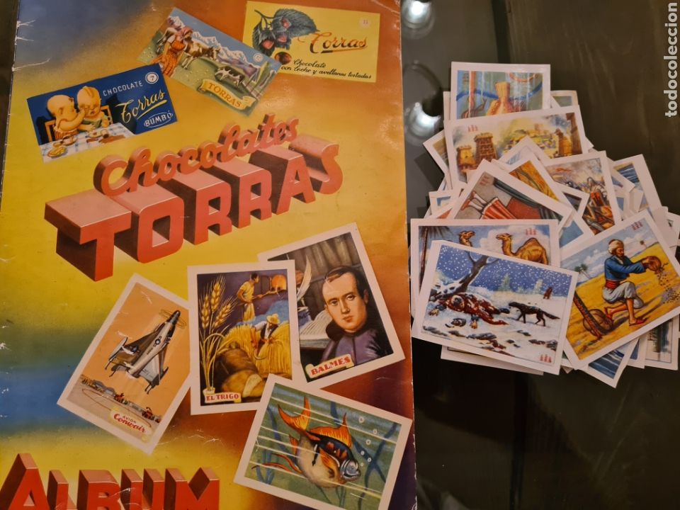 Collectable Incomplete Albums: CHOCOLATES TORRAS. ALBUM + 105 CROMOS
